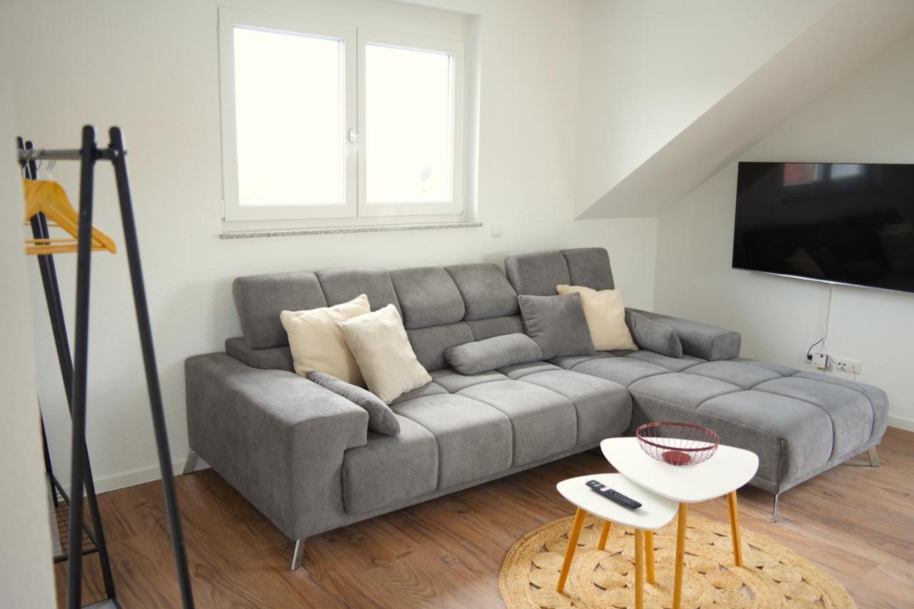 Exklusive Neubauwohnung Mit Wundervoller Aussicht Naehe Europapark Und Rulantica Burgheim エクステリア 写真